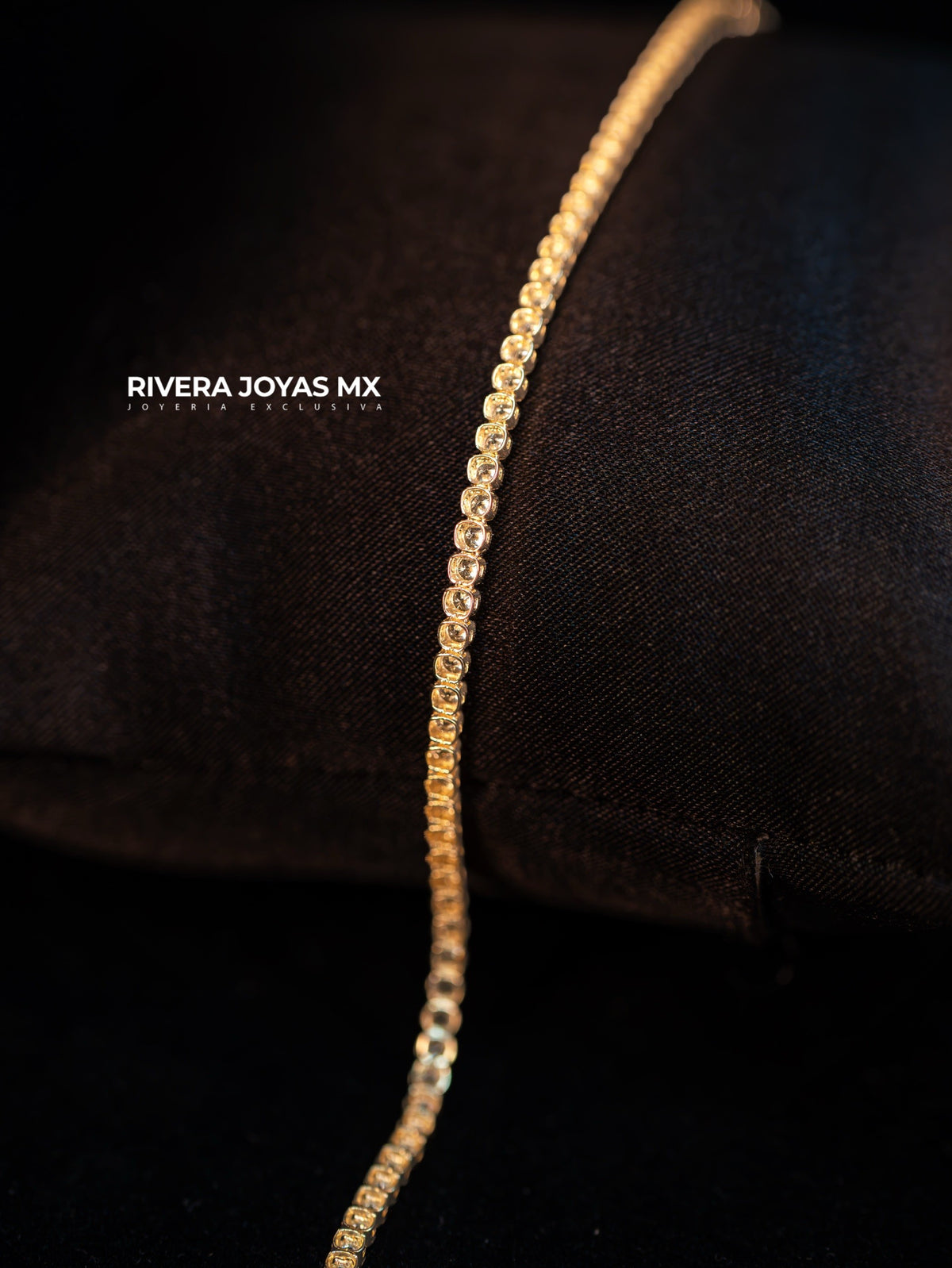 Pulso Mónaco Chain tennis 2 mm 10k