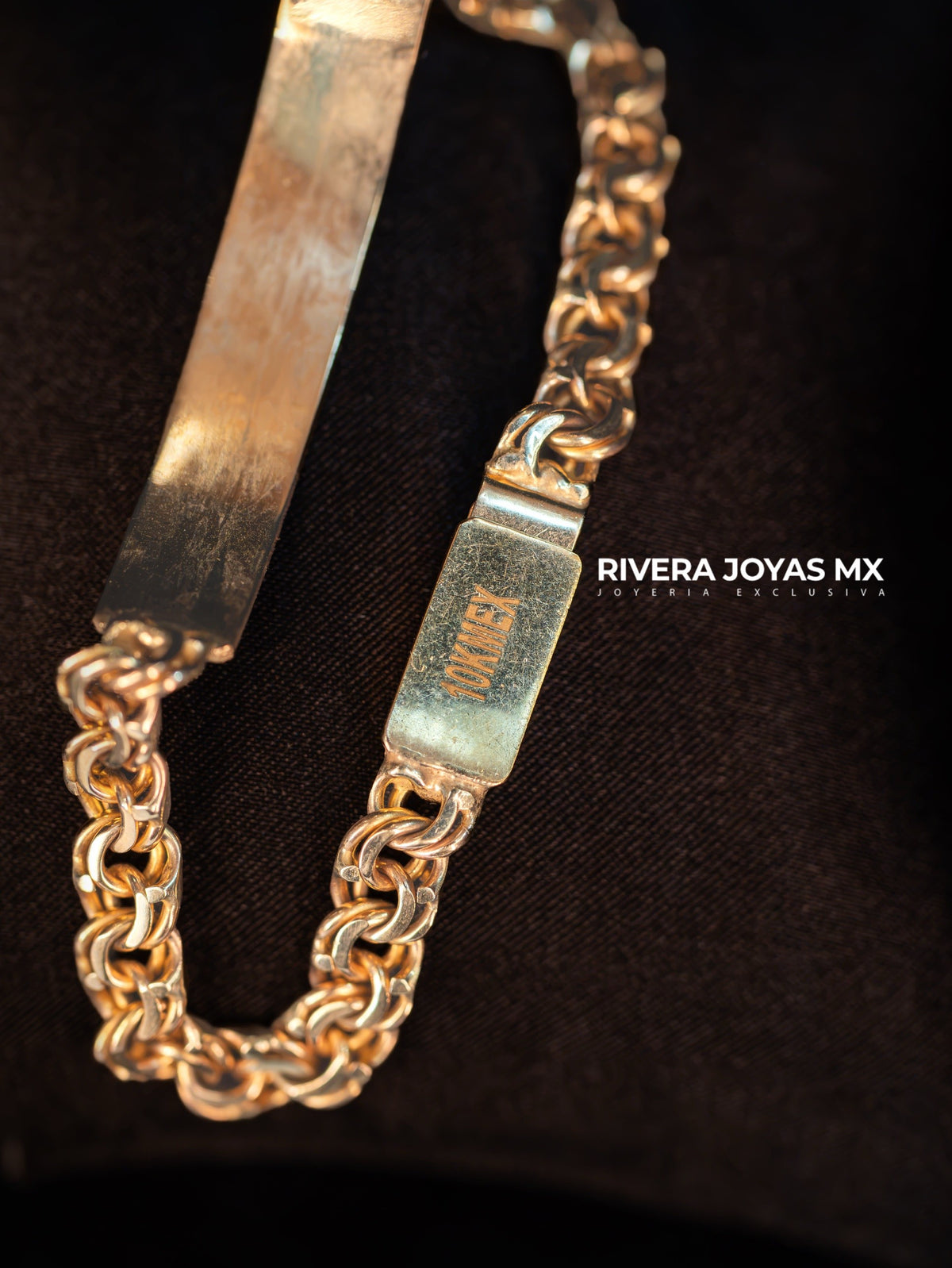 Esclava tejido chino 6 mm 10k