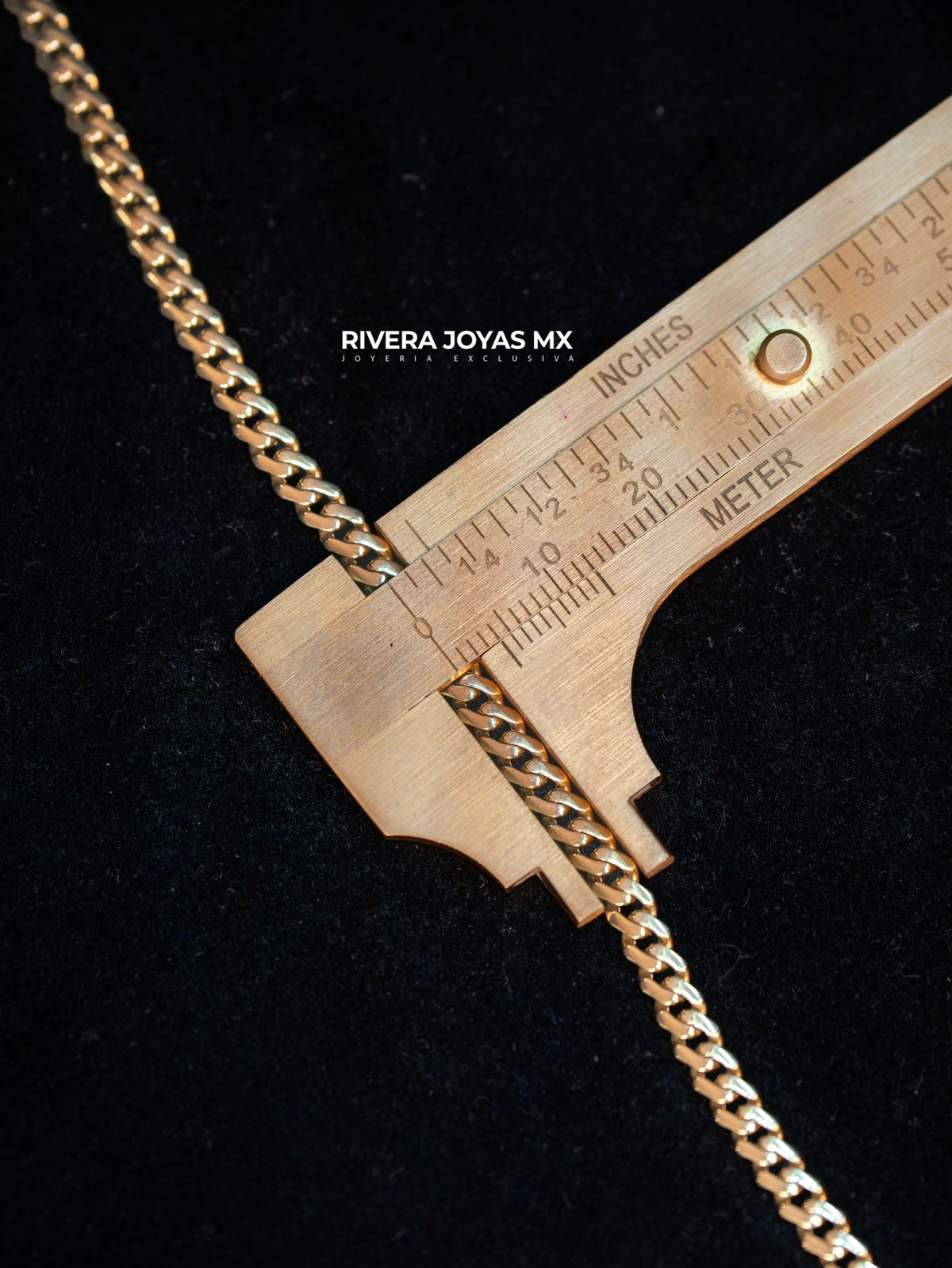 Pulso Monaco Chain 4 mm en Oro 14K