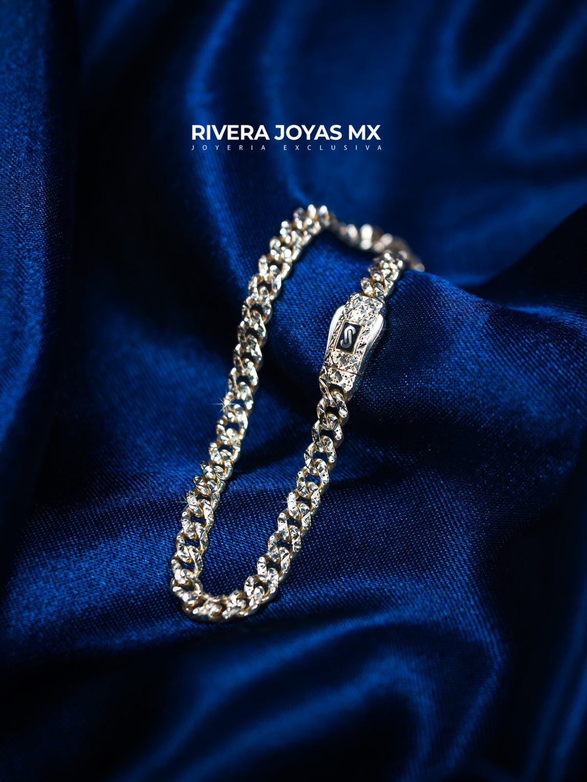 Pulso Mónaco diamantado 14k
