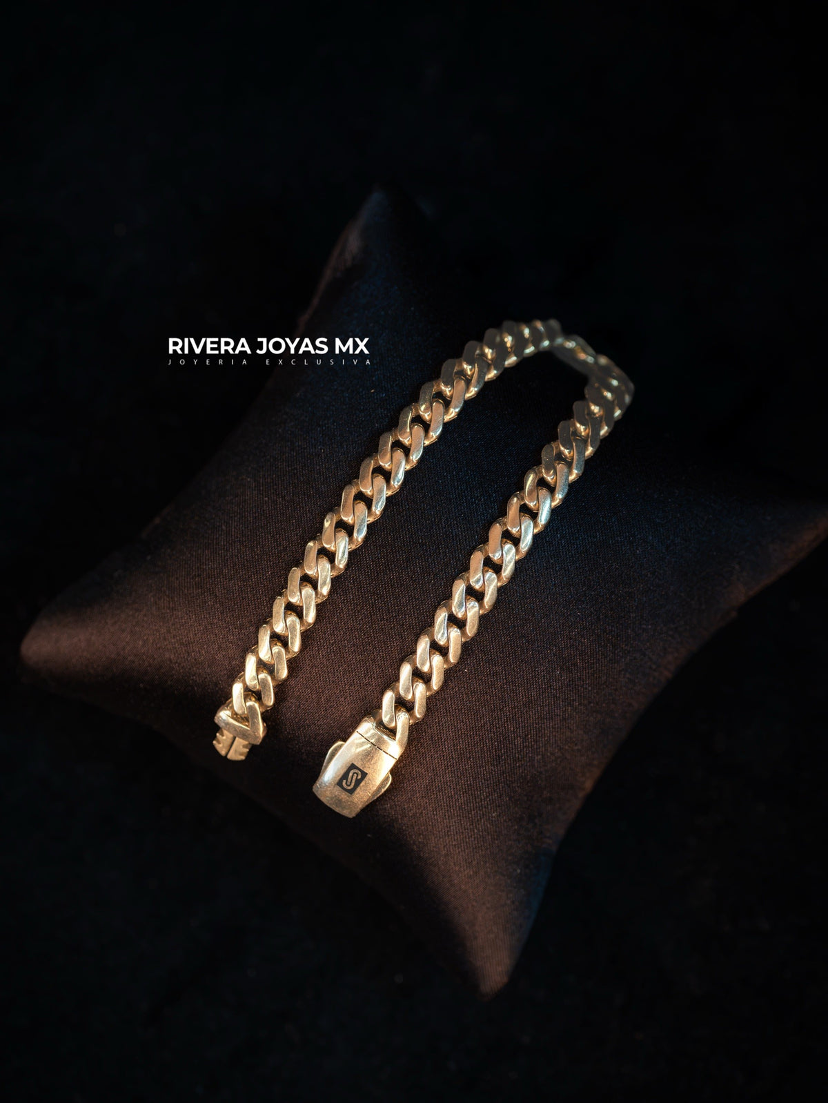 Pulso Monaco Chain Classic 6.5 mm en Oro 14k