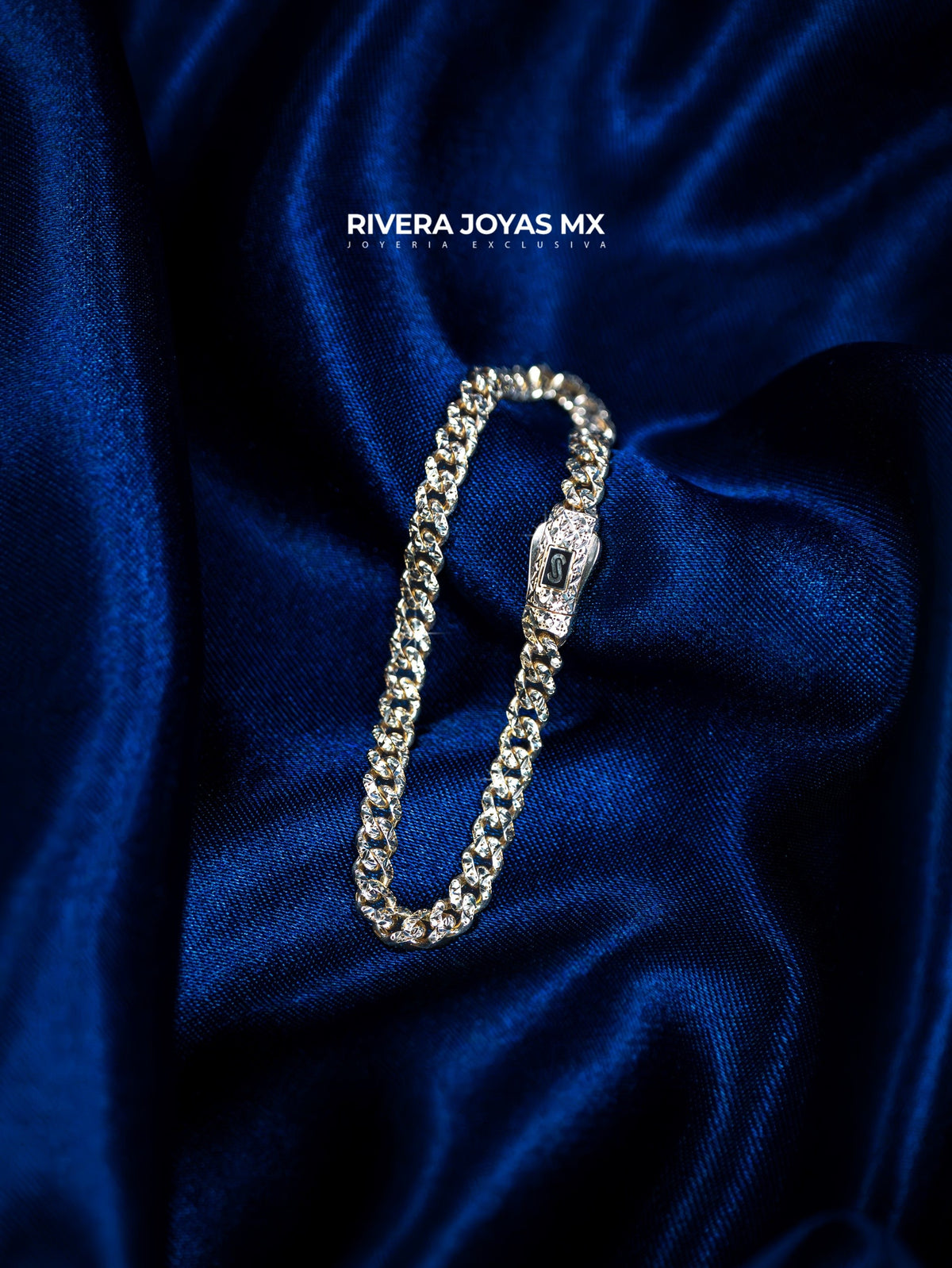 Pulso Mónaco diamantado 14k