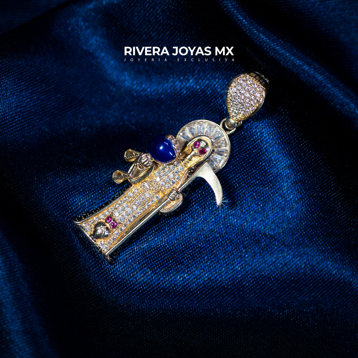 Dije de la Santa Muerte | Oro Italiano 10k