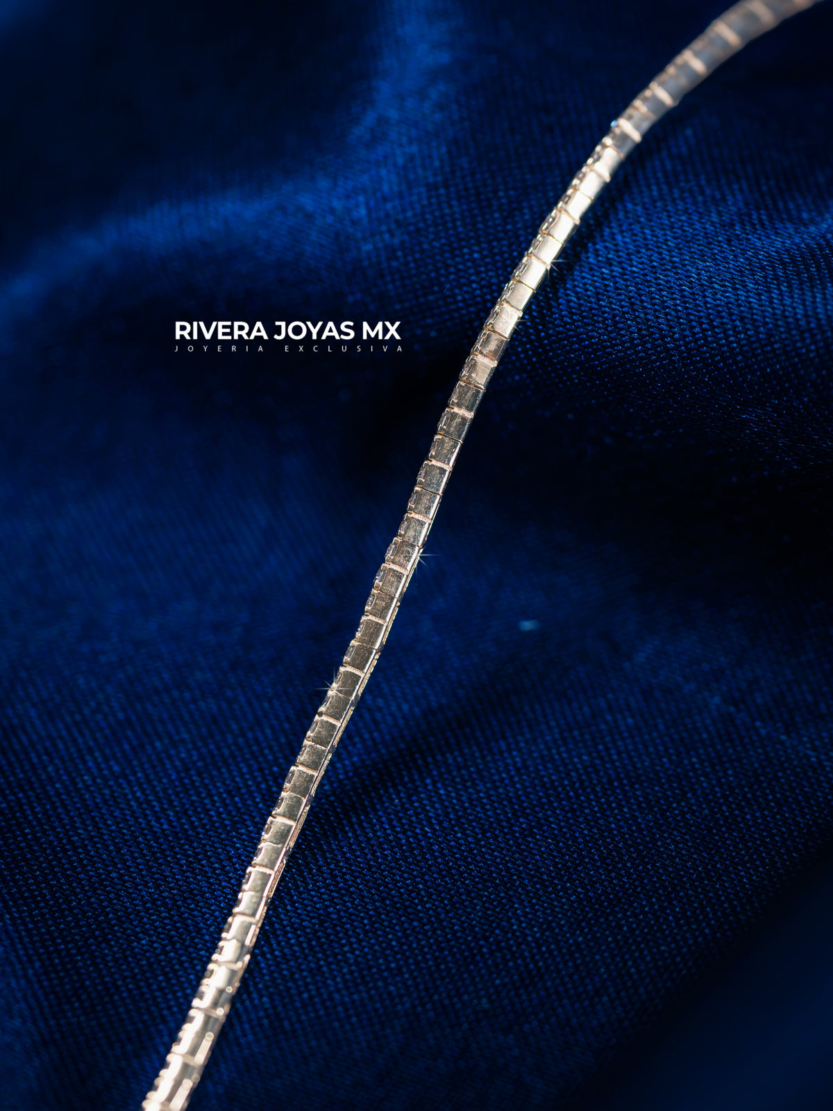 Pulso tenis con diamantes naturales 10k