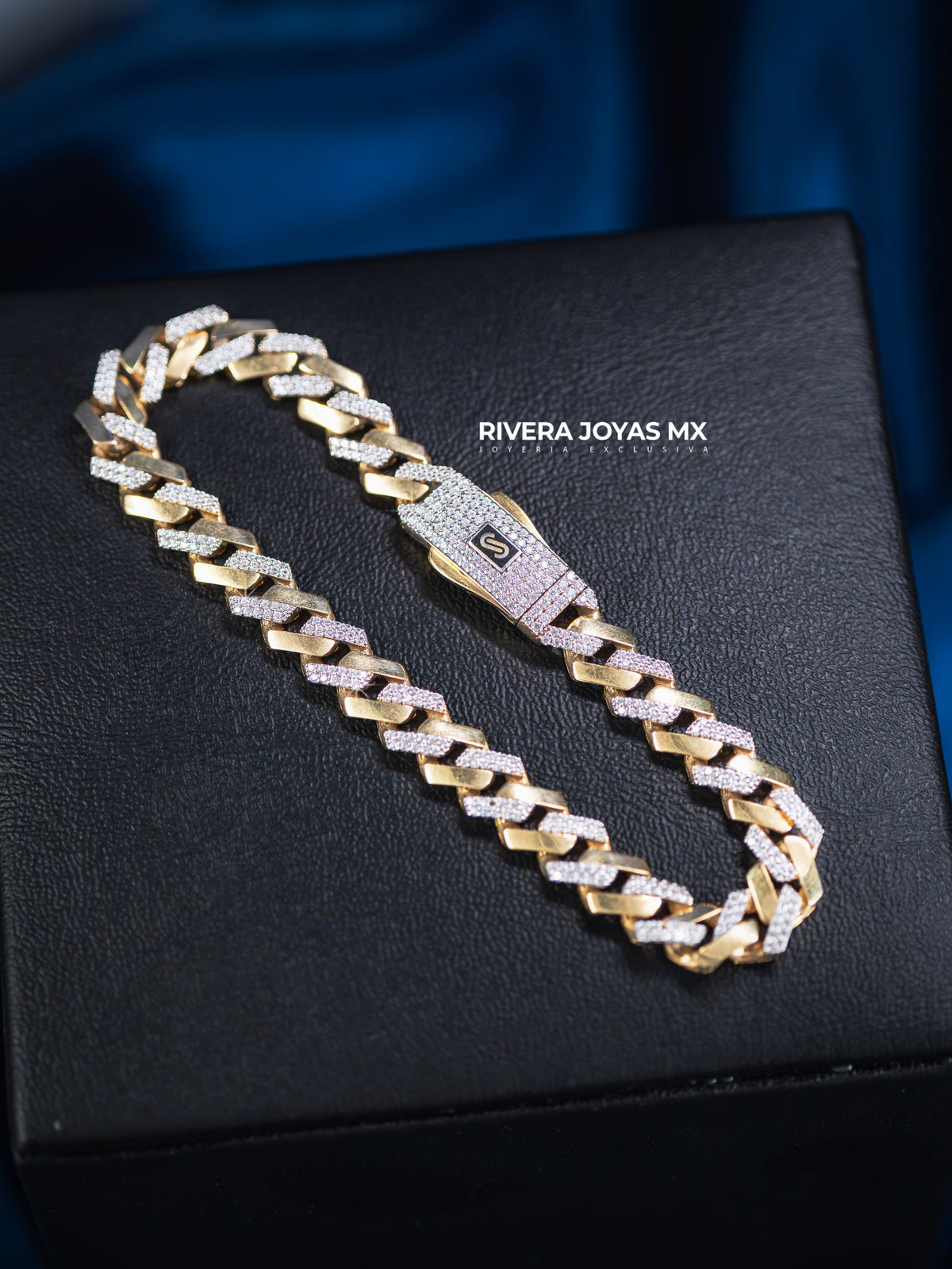 Pulso Mónaco tejido Edge alternado 10k